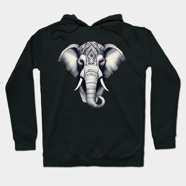 Elephant Hoodie by 3ric-